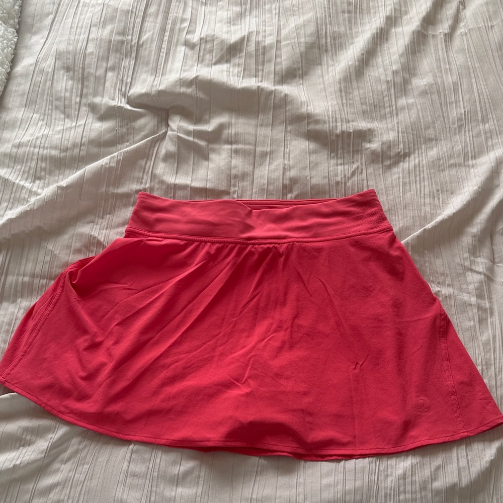 lululemon athletica Vibrant Pink Skater Skirt